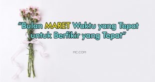 Kata Kata Bijak Bulan Maret Penuh Arti